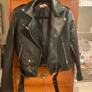 Philosophy leather jacket